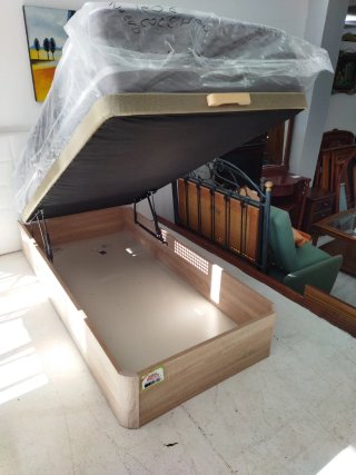 Cama Canapé con Colchón 90x190 cm con montaje
