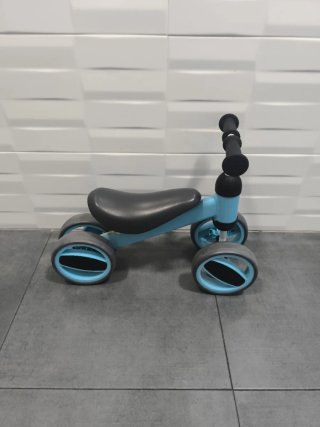 Bicicleta de equilibrio azul para niños