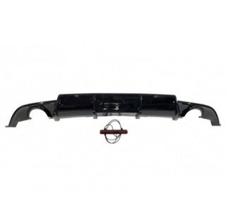 Difusor Trasero Volkswagen Golf 7.5 Look TCR Negro