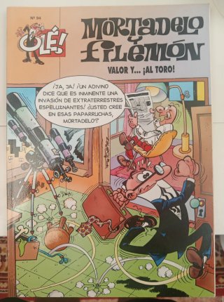 Pack de 8 comics de Mortadelo y Filemón