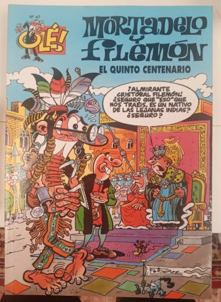 Pack de 8 comics de Mortadelo y Filemón