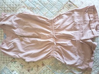 Mono corto rosa palo talla S