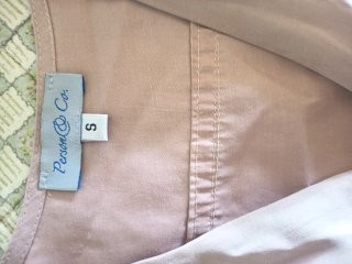 Mono corto rosa palo talla S