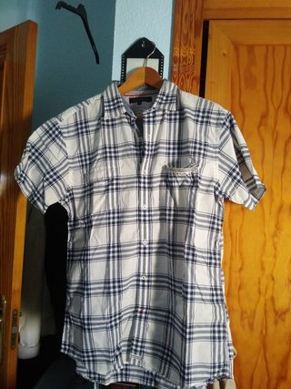 Camisa Tommy Hilfiger Cuadros Talla XL