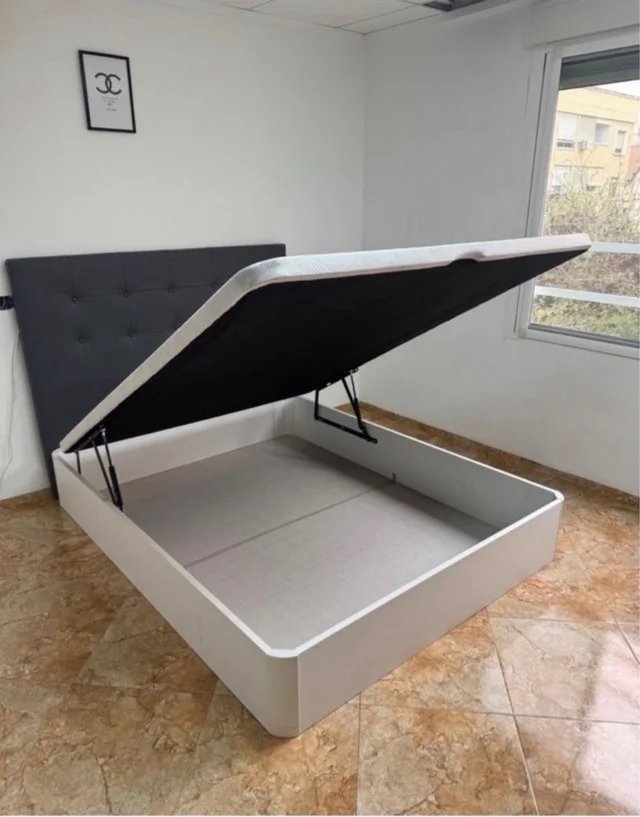 Canapé 150×190 blanco NUEVO