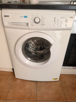 Lavadora Zanussi 7kg Blanca