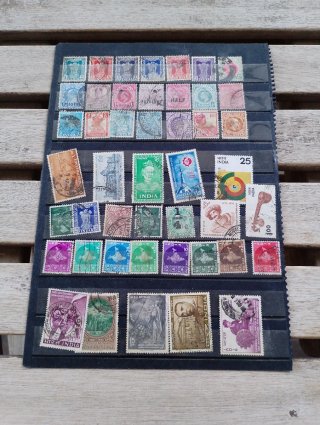 Lote de sellos de India
