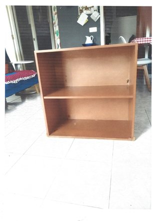 Mueble TV madera marrón