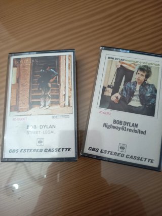 Lote 2 Cassettes Bob Dylan: Street-Legal, Highway