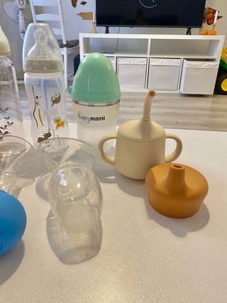Set de accesorios para bebé (Nuk, Mam, Haakaa)