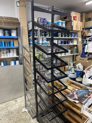 Estantería Metálica Blanca
