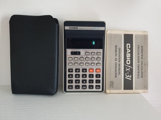 Calcolatrici Casio fx-31 + Manuale