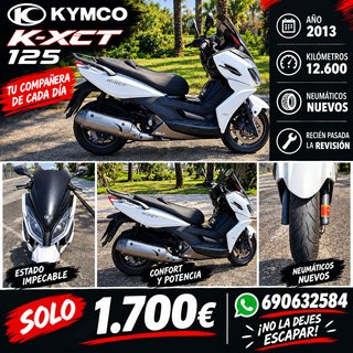 Kymco K-XCT 125cc 2013 - 12.600 km