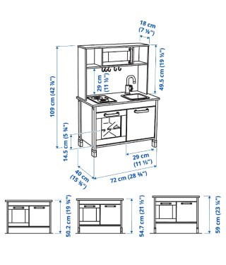 Cocina infantil Ikea Duktig