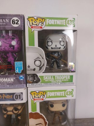 Lote 5 Funko Pop - DC, Harry Potter, Fortnite