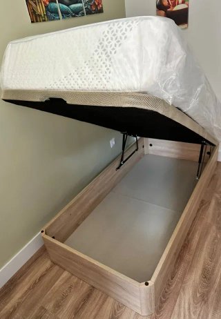 CAMA canapé 90/105x190 en liquidación