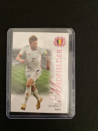Tarjeta de Colección Kevin De Bruyne Bélgica 37/55