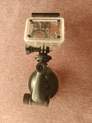 Carcasa Acuática y Soporte Coche GoPro