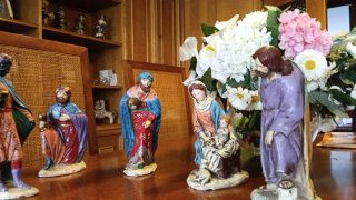 Figuras de Belén de escayola pintado a mano 30 €