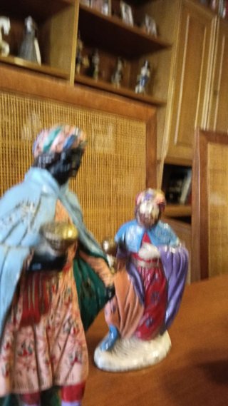 Figuras de Belén de escayola pintado a mano 30 €