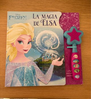 Libro Frozen La Magia de Elsa con Varita