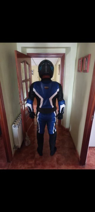 Traje de cuero para moto Rocco