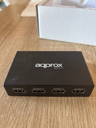Duplicador HDMI 4 Puertos 4K marca aqprox