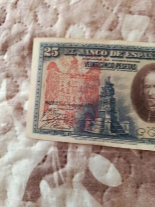 Billete 25 Pesetas España