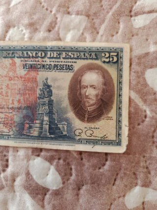 Billete 25 Pesetas España