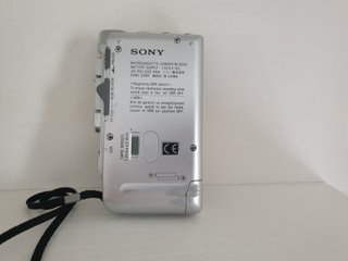 Grabadora Microcassette Sony M850V Plata