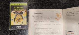 LA MOMIE DU LOUVRE - LIBRO Y CASSETTE