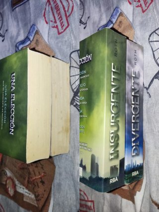 2 libros saga divergente