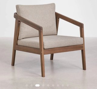 Sillón Exterior de Madera Acacia