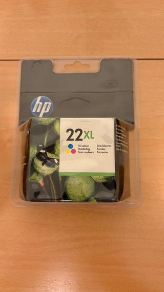 Cartucho Tinta HP 22 XL Tricolor