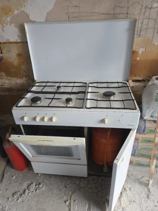 Cocina de gas butano