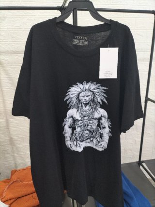 Camiseta VIXTTA Algodón Estampada XXL