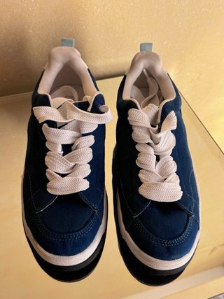 Zapatillas Zara Azul Talla 37