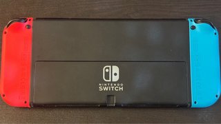 Nintendo Switch OLED Neón+Caja original+accesorios