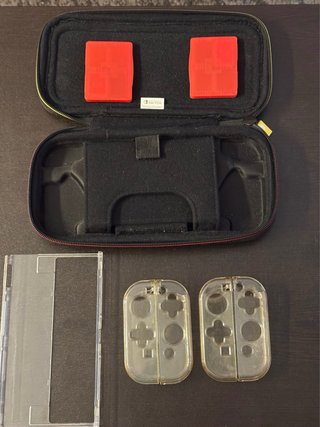 Nintendo Switch OLED Neón+Caja original+accesorios