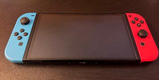 Nintendo Switch OLED Neón+Caja original+accesorios
