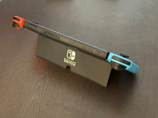 Nintendo Switch OLED Neón+Caja original+accesorios