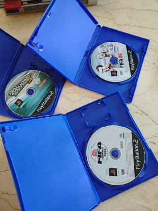 Set 3 Giochi Calcio PS2: FIFA 06, PES 5