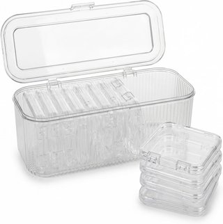 Organizador Joyero Transparente 12 Cajas