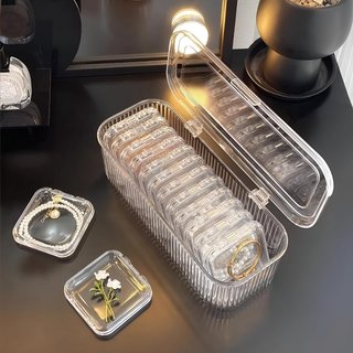 Organizador Joyero Transparente 12 Cajas