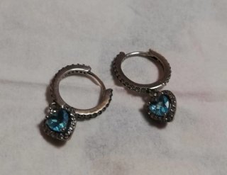 Pendientes Pandora Corazón Turquesa