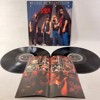 Doble LP Vinilo Slayer - Decade Of Aggression Live