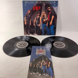Doble LP Vinilo Slayer - Decade Of Aggression Live