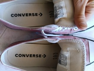 Zapatillas Converse Rosa Palo en buen estado.