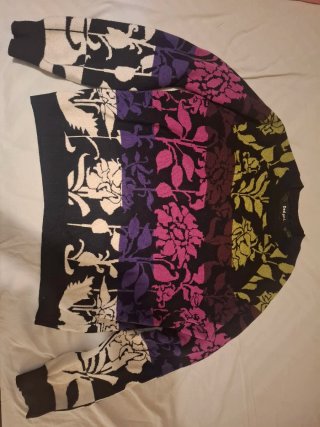 Jersey Desigual floral multicolor