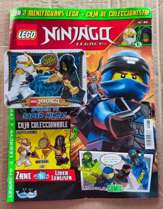 LEGO Ninjago Legacy N.º 43 Zane vs Líder Lealista